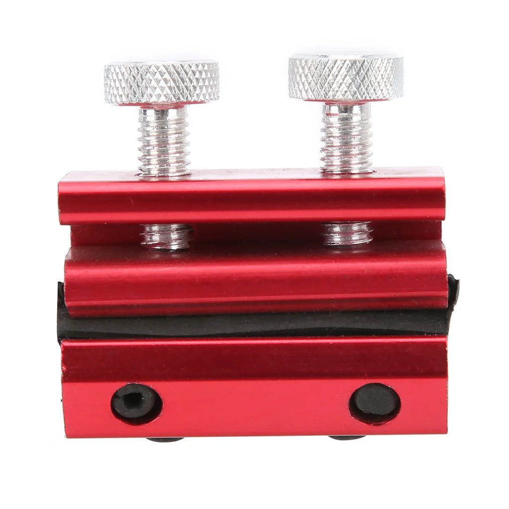 Motorcycle Dual Cable Luber Lubrication Tool – Aluminum & Rubber Cable Lubrication Tool Qme Red