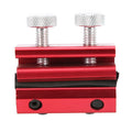 Motorcycle Dual Cable Luber Lubrication Tool – Aluminum & Rubber Cable Lubrication Tool Qme Red