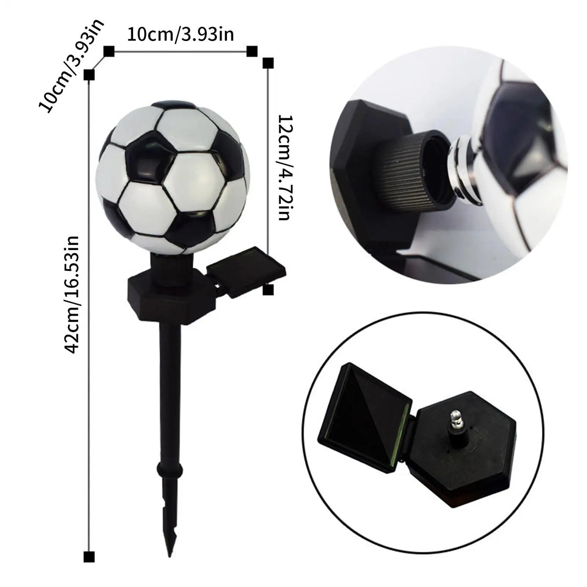 Solar Ball Lights Waterproof Decorative Outdoor Garden Lantern Solar Garden Light Qme