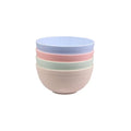 4-Piece Non-Breakable Wheat Straw Cereal Bowls | Reusable Set Cereal Bowl Set Qme 1 set