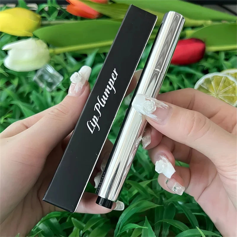 Glow Tulip Lip Plumper Spicule Gloss | Fuller Lips by Qme Lip Plumper Gloss Qme