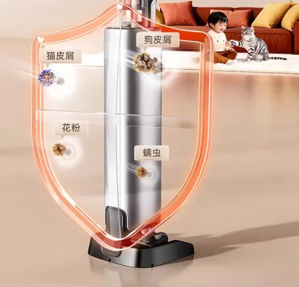 Wireless Vacuum Cleaner – Tangle-Free High Suction Hair Pickup Cordless Vacuum Cleaner Qst