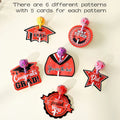 Graduation Decorative Greeting Cards – 6 Styles Black Red Purple Graduation Greeting Cards Qme 30Pcs Other Other