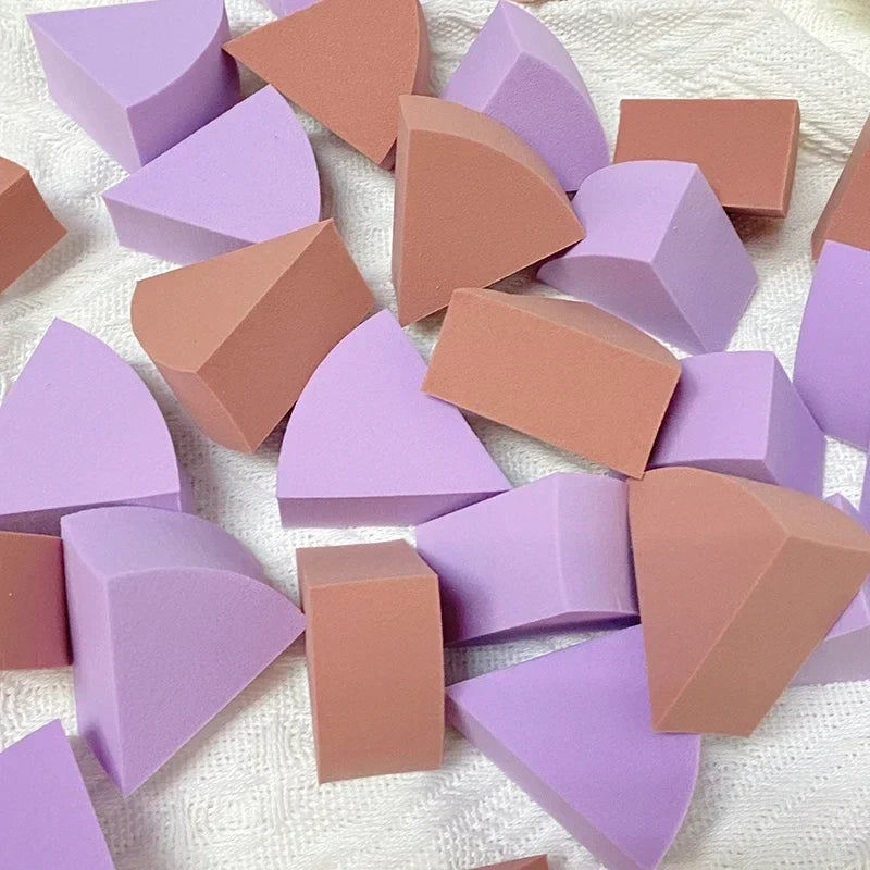 Triangle Makeup Sponge – Foundation & Concealer Blending Puff Makeup Blending Sponge Qme