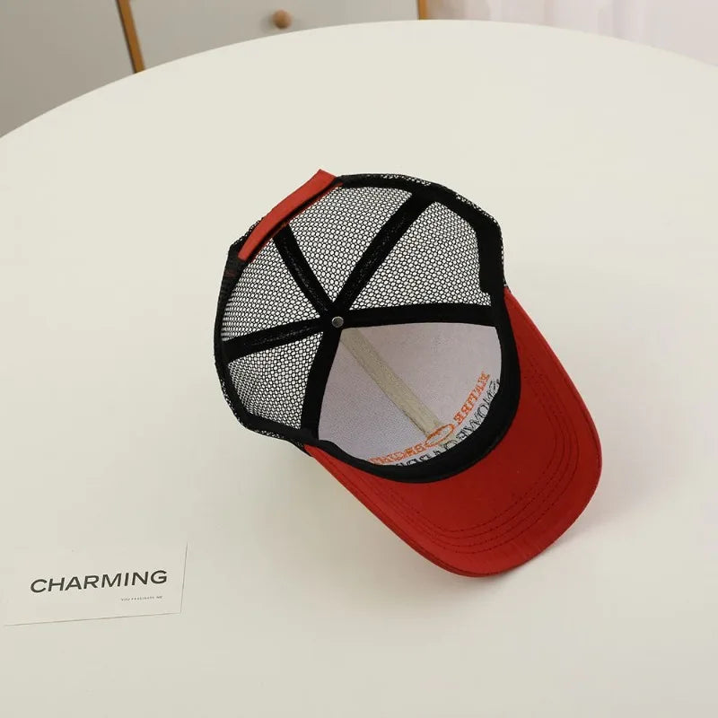 Kids Breathable Baseball Cap – Summer Sun Shade Hat Kids Sun Hat Qme