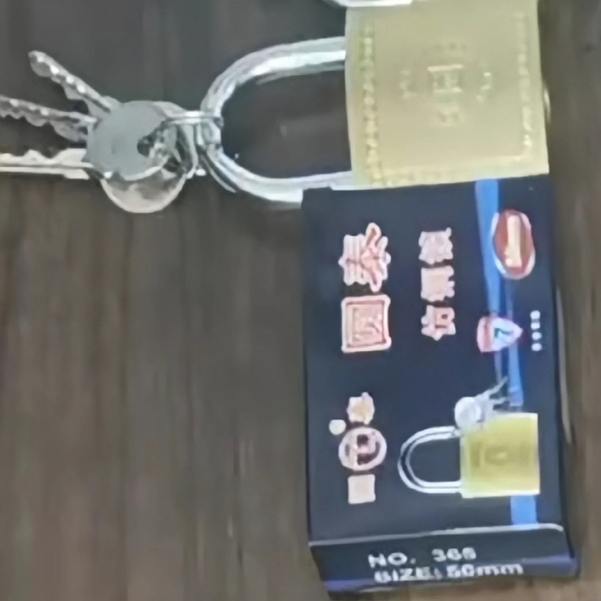 Vintage Brass Padlock Heavy Duty Lock with 2 Keys | Anti-Rust Brass Padlock Qme
