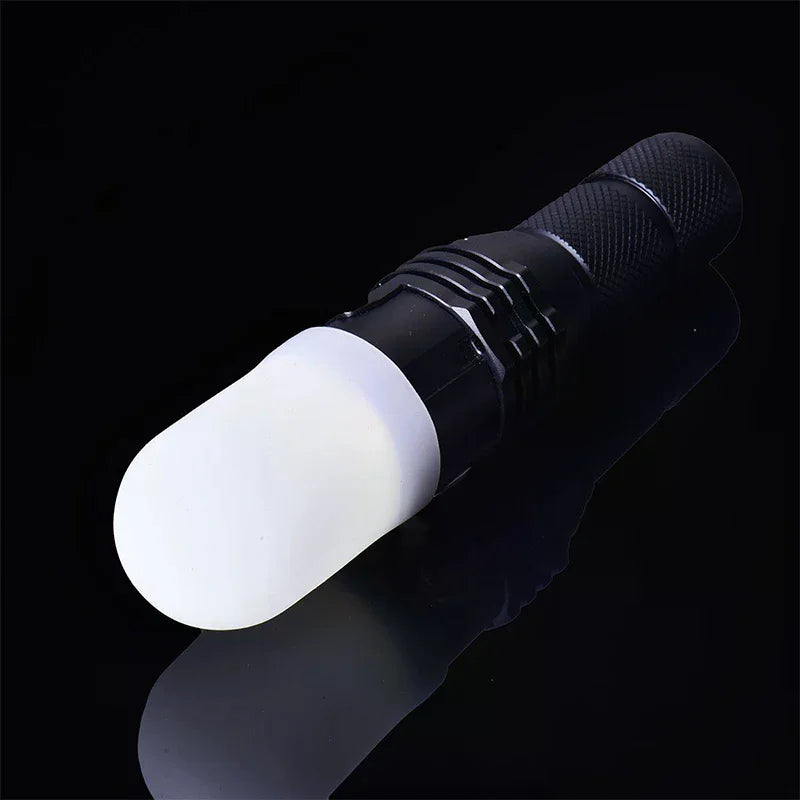 Silicone Elastic Flashlight Lampshade SP31 SP35 IF22A SP36 Flashlight Accessory Qme