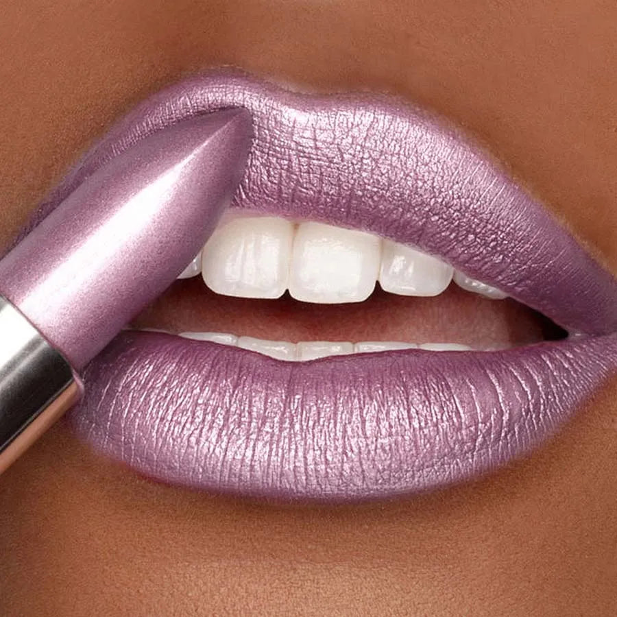 Glitter Metallic Lipstick Pearlescent Lip Tint – Long Lasting Metallic Lip Tint Qme