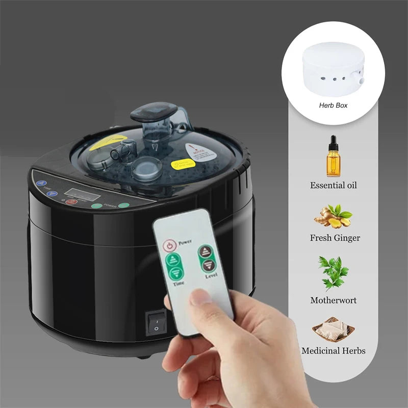 SMARTMAK 4L 1500W Wet Steam Sauna Generator – Home Spa Sauna Steam Generator Qst