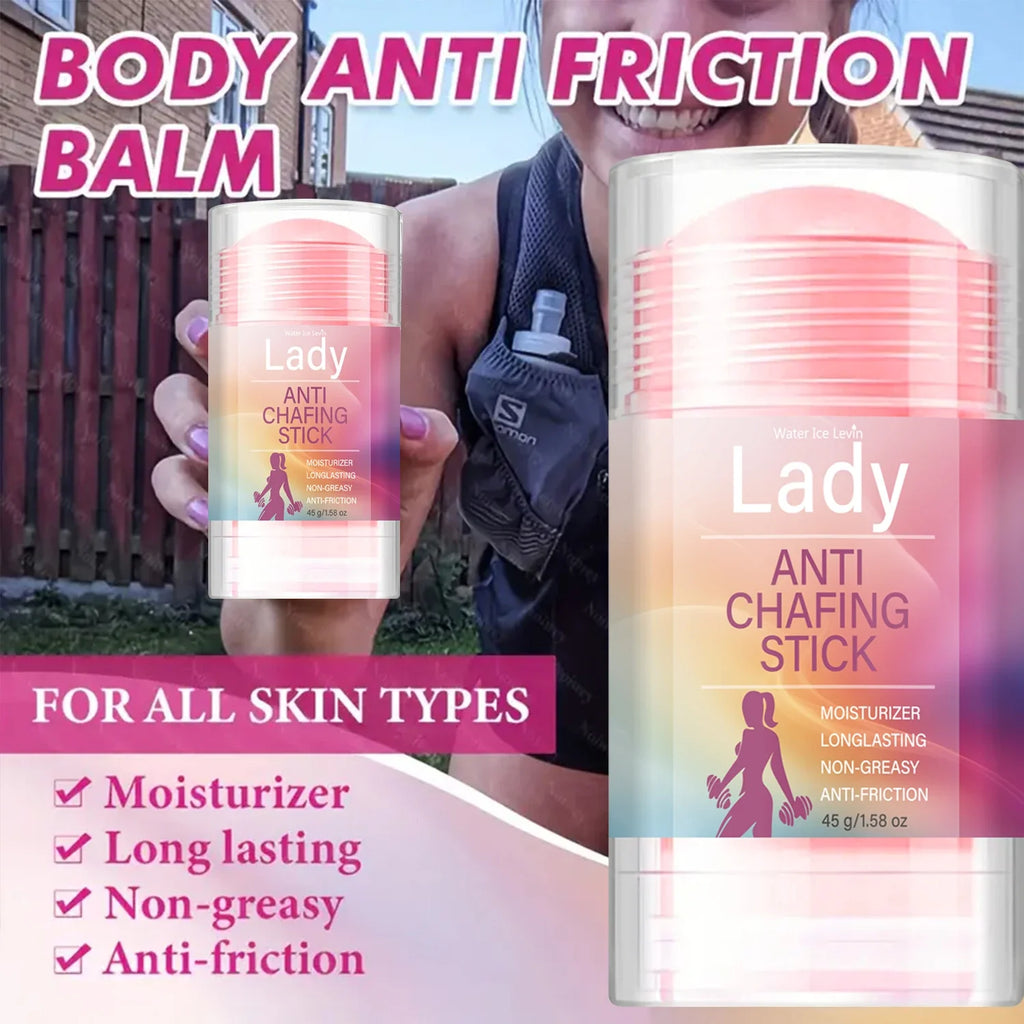 Anti-Chafing Moisturizing Stick for Women | Non-Greasy Body Bar Anti-Chafing Body Stick Qme