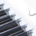 Fox Eye W-Shaped 3D 4D 5D Volume Eyelash Extensions | NATUAHANA False Eyelash Extensions Qme FOX 2D Y D 13mm