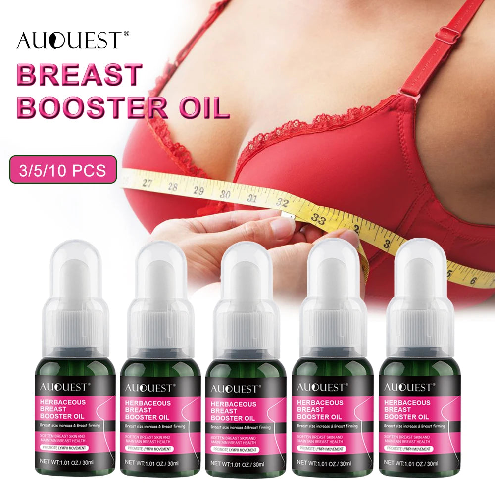 AUQUEST Herbaceous Breast Firming Oil – Natural Plant Blend 30ml Body Firming Oil Qst