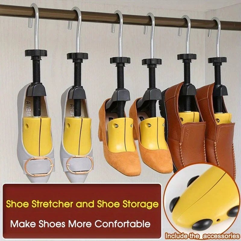 Adjustable Shoe Tree Stretcher & Expander – Plastic, 2 Colors Shoe Tree Stretcher Qme