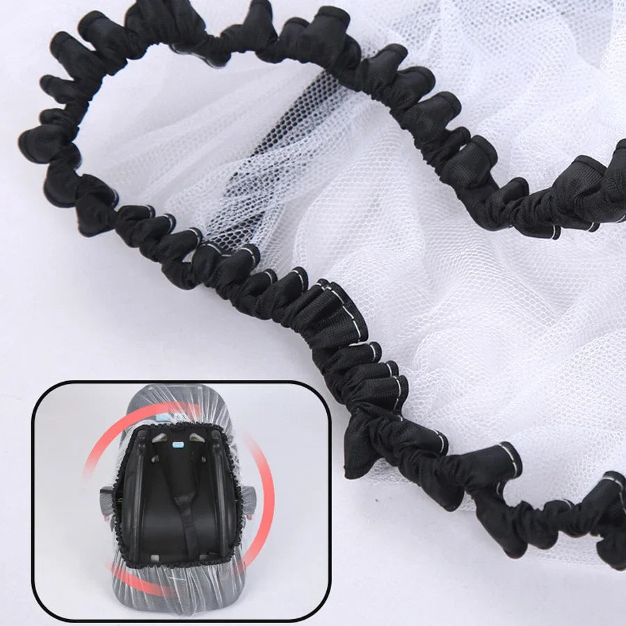 Universal Baby Stroller Mosquito Net – Breathable Mesh Cover Stroller Mosquito Net Qst