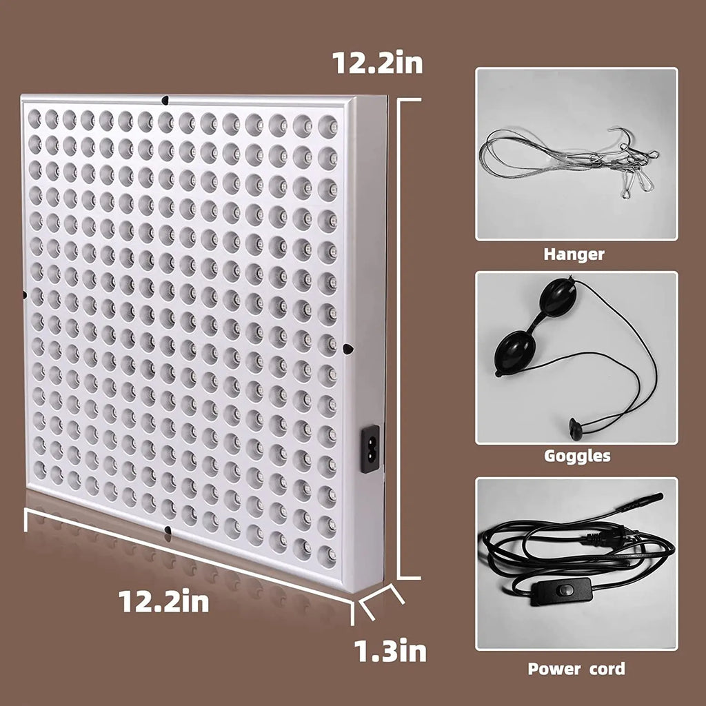 SMARTMAK 225 LED Red Light Therapy Panel 660nm 850nm Red Light Therapy Panel Qst