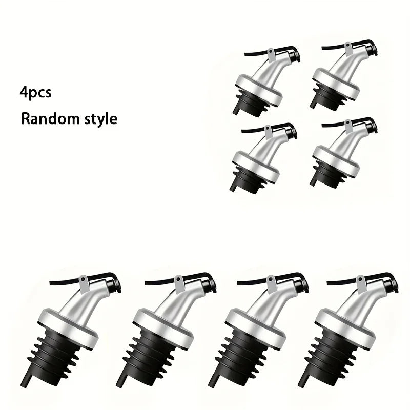 Leak-Proof Oil Pourer Spout Cap | ABS, Fits Oil & Sauce Bottles Oil Pourer Spout Qme