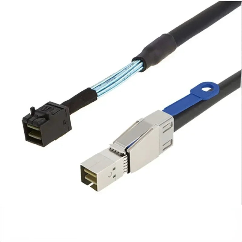 Mini SAS HD SFF-8644 to SFF-8643 Data Cable 1M 2M SAS Data Cable Qme