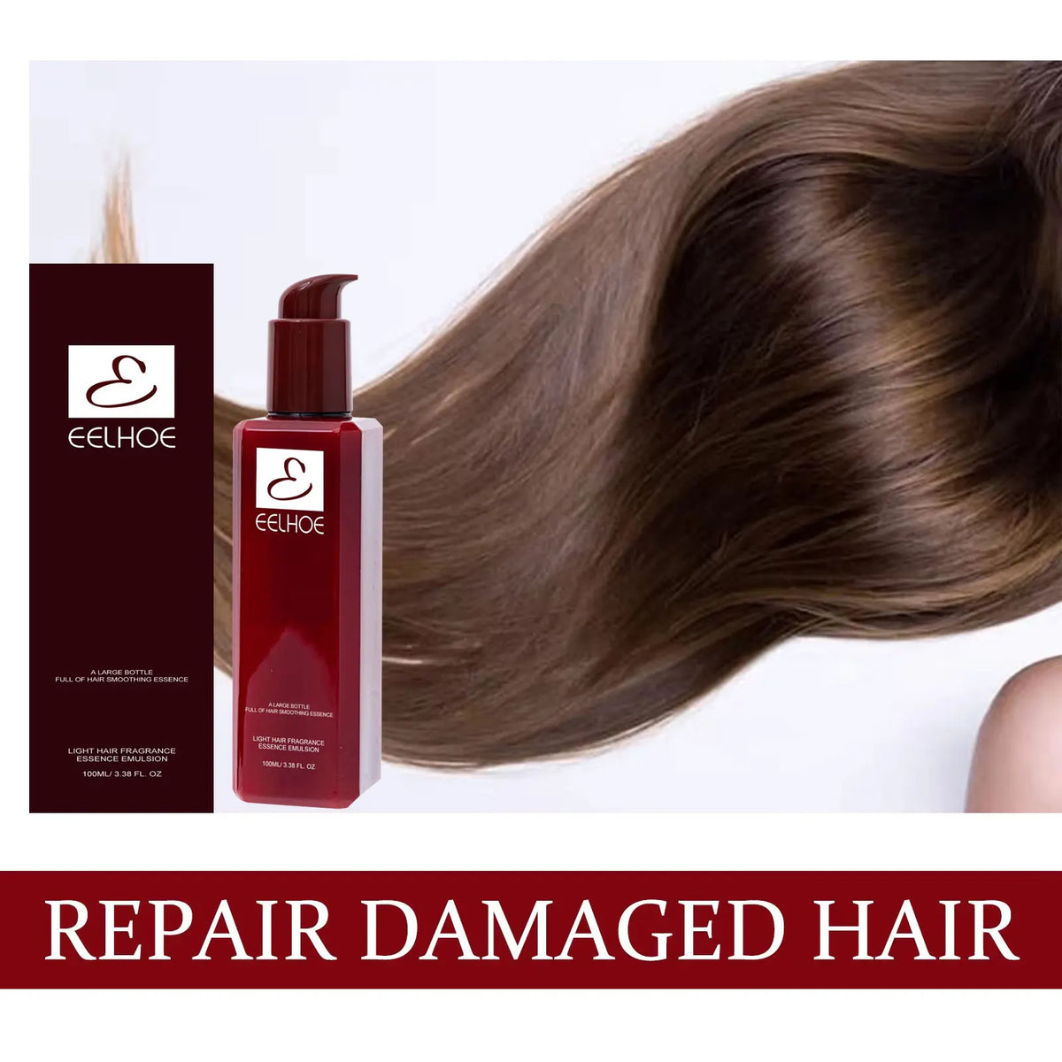 Eelhoe Keratin Leave-In Conditioner – Anti-Frizz Hair Mask Leave-In Hair Conditioner Qst