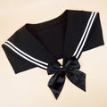 Striped Sailor Detachable Fake Collar Cape | 4 Colors Detachable Fake Collar Qme Style 4