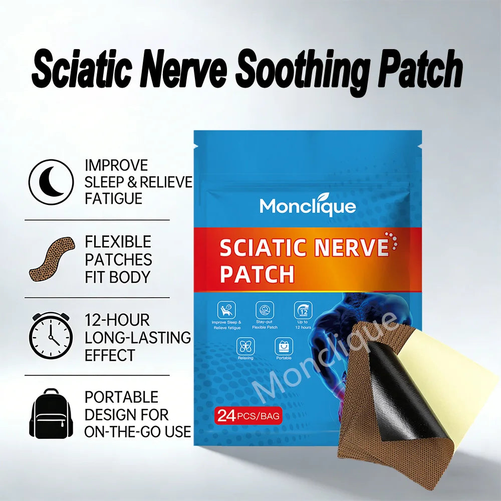 Moxibustion Hip & Back Acupuncture Patches 24/96 Pcs Wellness Body Patch Qst