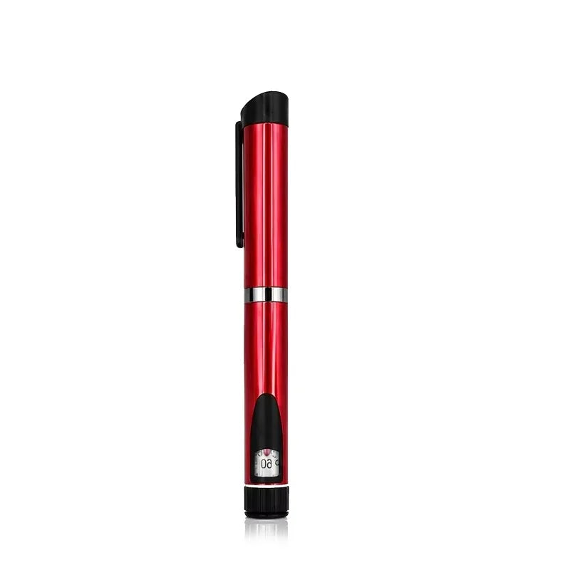 Reusable V3 Metal Injection Pen – Adjustable Dose Refillable Kit Injection Pen Kit Qst Red pen