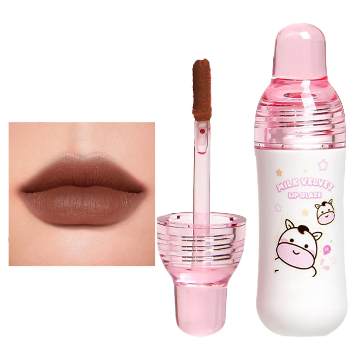 Matte Lip Gloss – Long-Lasting, Non-Transfer | 12 Shades Matte Lip Gloss Qme