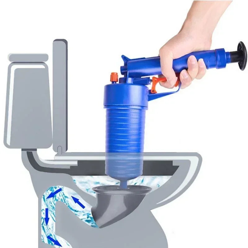 High-Pressure Drain Plunger Pump – Toilet, Sink & Floor Drain Plunger Pump Qme