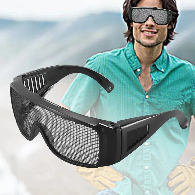 Steel Mesh Goggles – Anti-Impact Tactical Protective Eyewear Tactical Mesh Goggles Qme
