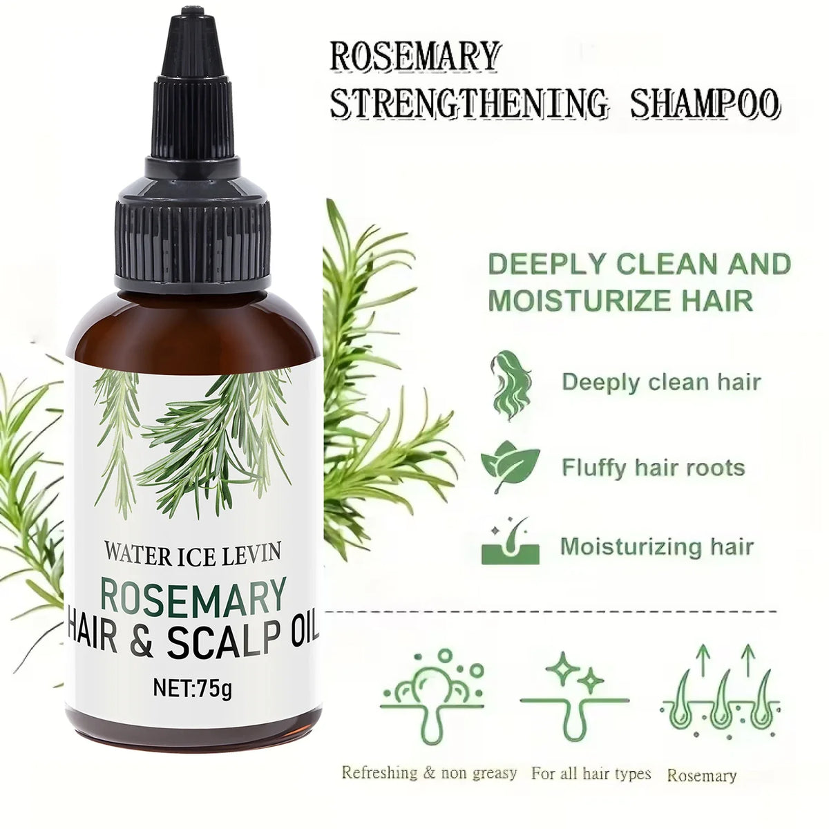 Biotin Keratin Rosemary Scalp Oil – Deep Moisture & Repair Scalp Treatment Oil Qme