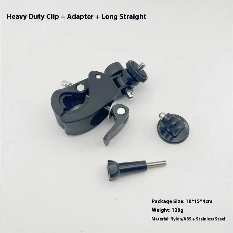 Bicycle & Motorcycle Handlebar Mount for Action Cameras Camera Handlebar Mount Qme Default Title