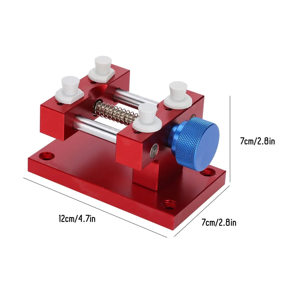 Metal Adjustable Watch Case Holder & Strap Remover Tool Watch Repair Tool Qme