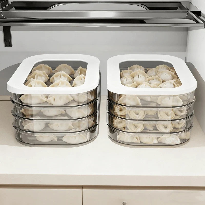 Stackable Deli Meat & Cheese Meal Prep Container with Lid Food Storage Container Qme
