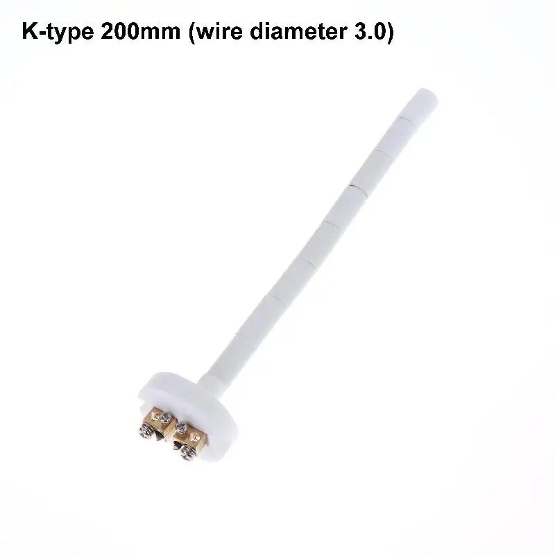 WRN-010 K-Type Thermocouple Sensor 0–1300°C Ceramic Core Probe Thermocouple Sensor Qme A4