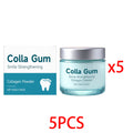 Collagen Brightening Tooth Powder – Hydroxyapatite Oral Care Tooth Powder Qst 5PCS
