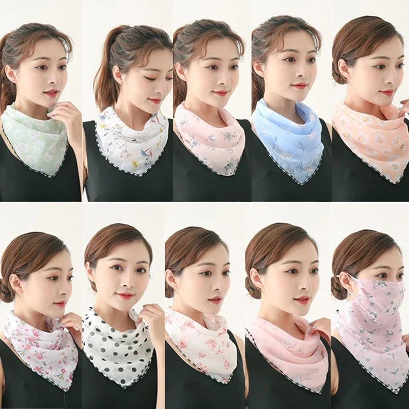 Women's Cycling Mask Scarf – UV & Dustproof Outdoor Cover Cycling Mask Scarf Qme