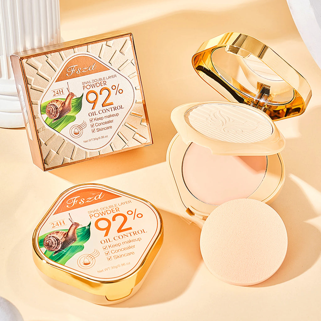 Snail Water Translucent Setting Powder – Lightweight, No Caking Setting Powder Qst