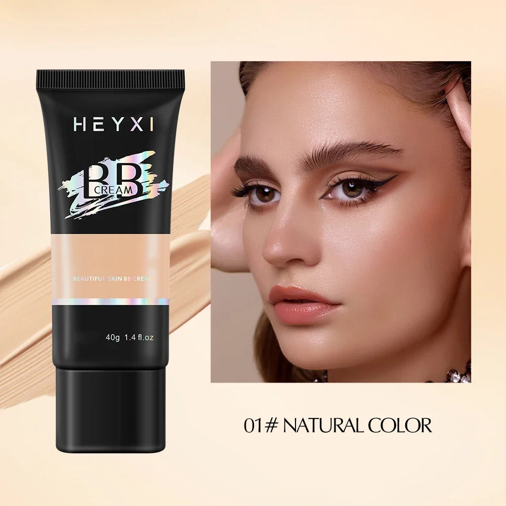 Hydrating BB Cream Full Coverage Foundation & Concealer | Qme BB Cream Foundation Qme Natural COLOR