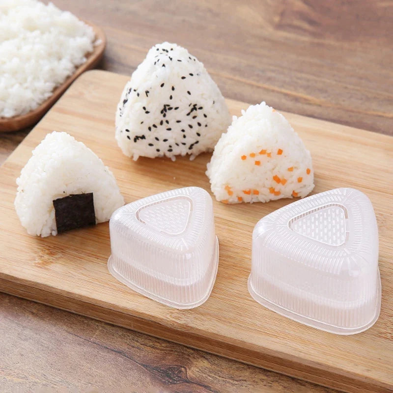 Triangle Onigiri Rice Ball Mould – Sushi Shaper Tool Rice Ball Mould Qme