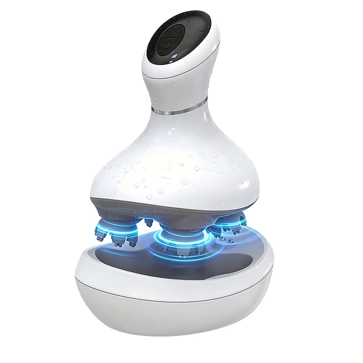 VIMYSHOW 360° Cordless Electric Scalp Massager | IPX7 Electric Scalp Massager Qst