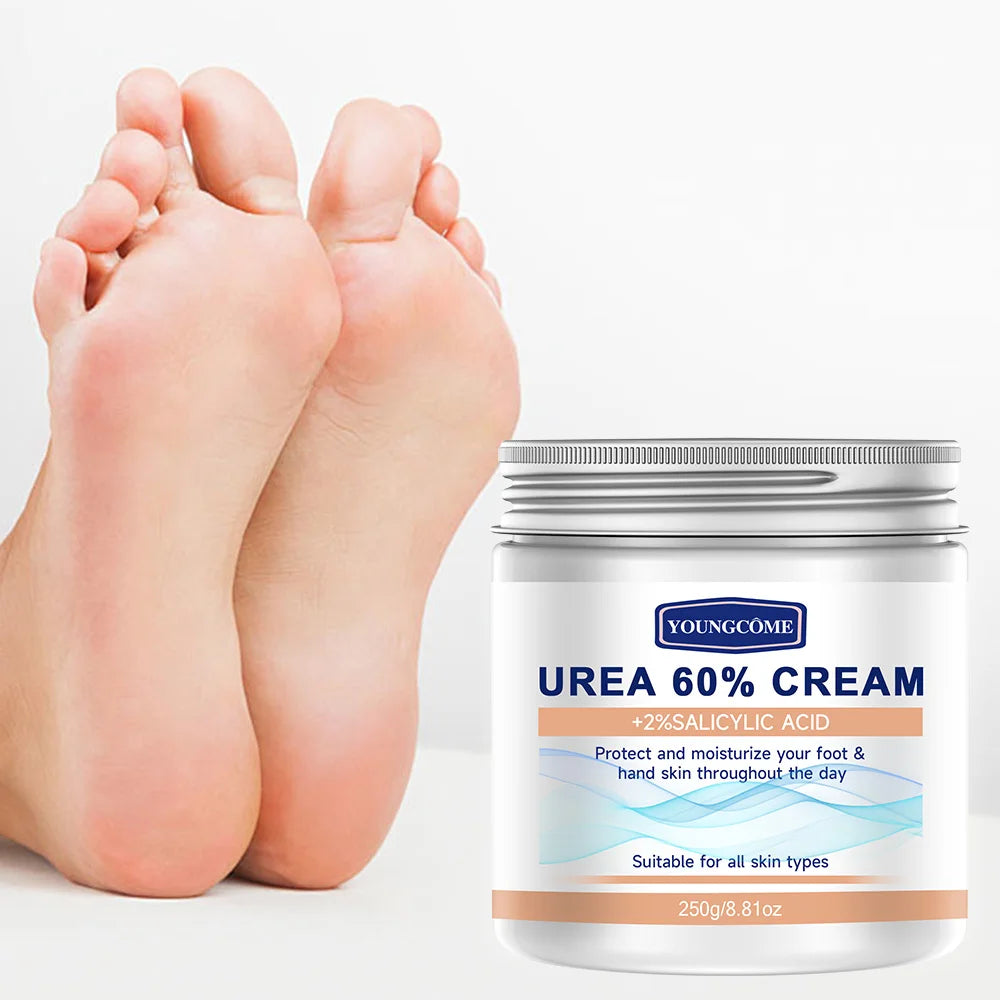 YOUNGCOME 60% Urea + 2% Salicylic Acid Foot Cream 2-Pack Foot Cream Qst