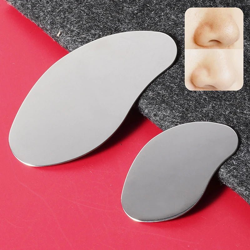 Stainless Steel Gua Sha Scraper – Facial Massage & Skin Tool Facial Massage Tool Qst