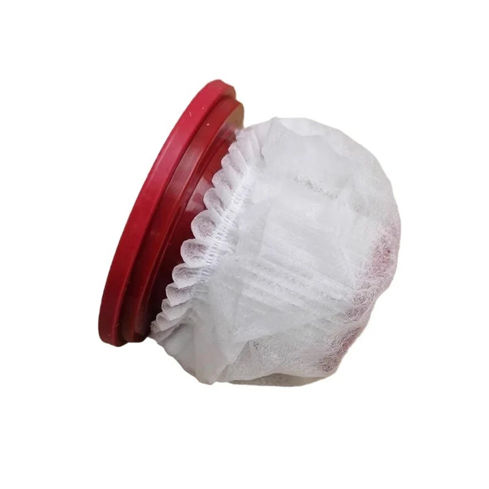 Disposable Vacuum Filter Covers | Non-Woven Fabric 100-Pack Vacuum Filter Cover Qme