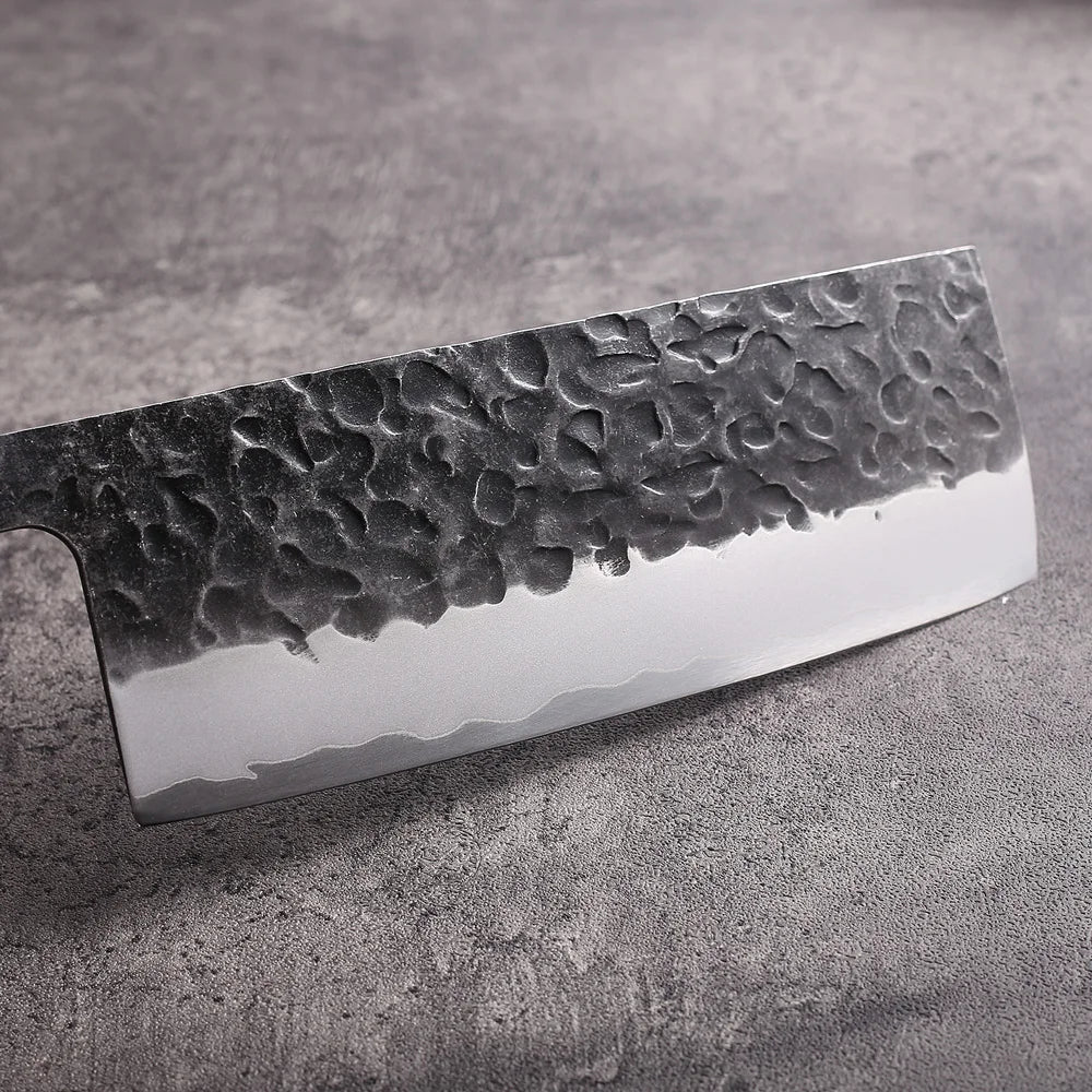 DASHWAY 7" Nakiri Knife Blank Blade – DIY Full Tang Composite Steel Knife Blank Blade Qst