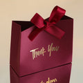 10 Mini Gift Boxes Gold Ribbon Thank You Text – 8 Colors Mini Gift Boxes Qme 10Pcs Red Other Other