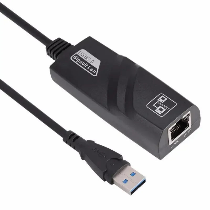 USB-C to RJ45 Gigabit Ethernet Adapter | 10/100/1000Mbps USB Ethernet Adapter Qme