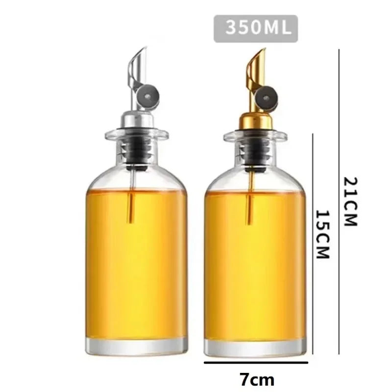 Glass Olive Oil Dispenser Bottle – Vinegar & Seasoning Oil Dispenser Bottle Qme