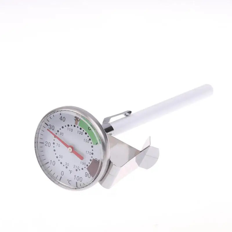 Mechanical Dial Kitchen Thermometer – Food, Milk & Coffee Probe Kitchen Thermometer Qme B