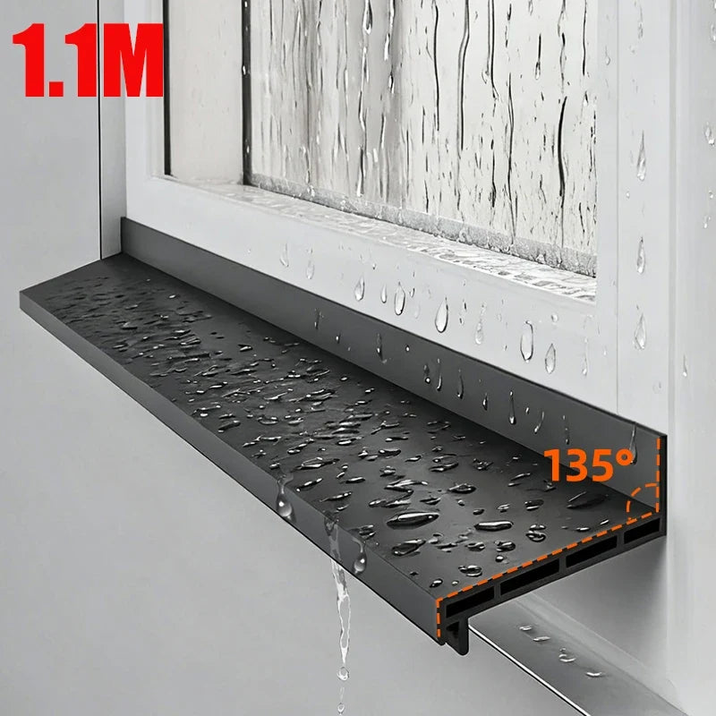 TPE Window Water Retaining Strip 1.1M | Sliding Weather Seal Window Weather Strip Qme