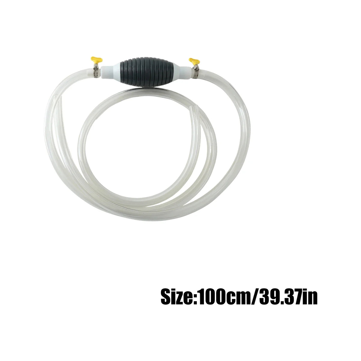 Manual Hand Fuel Siphon Pump – DIY Cut Pipe Universal Manual Siphon Pump Qme