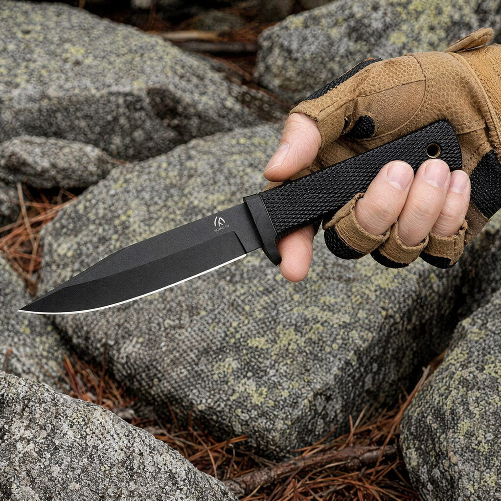 HUANGFU Portable Multifunctional Outdoor Knife SK-5 Outdoor Folding Knife Qst